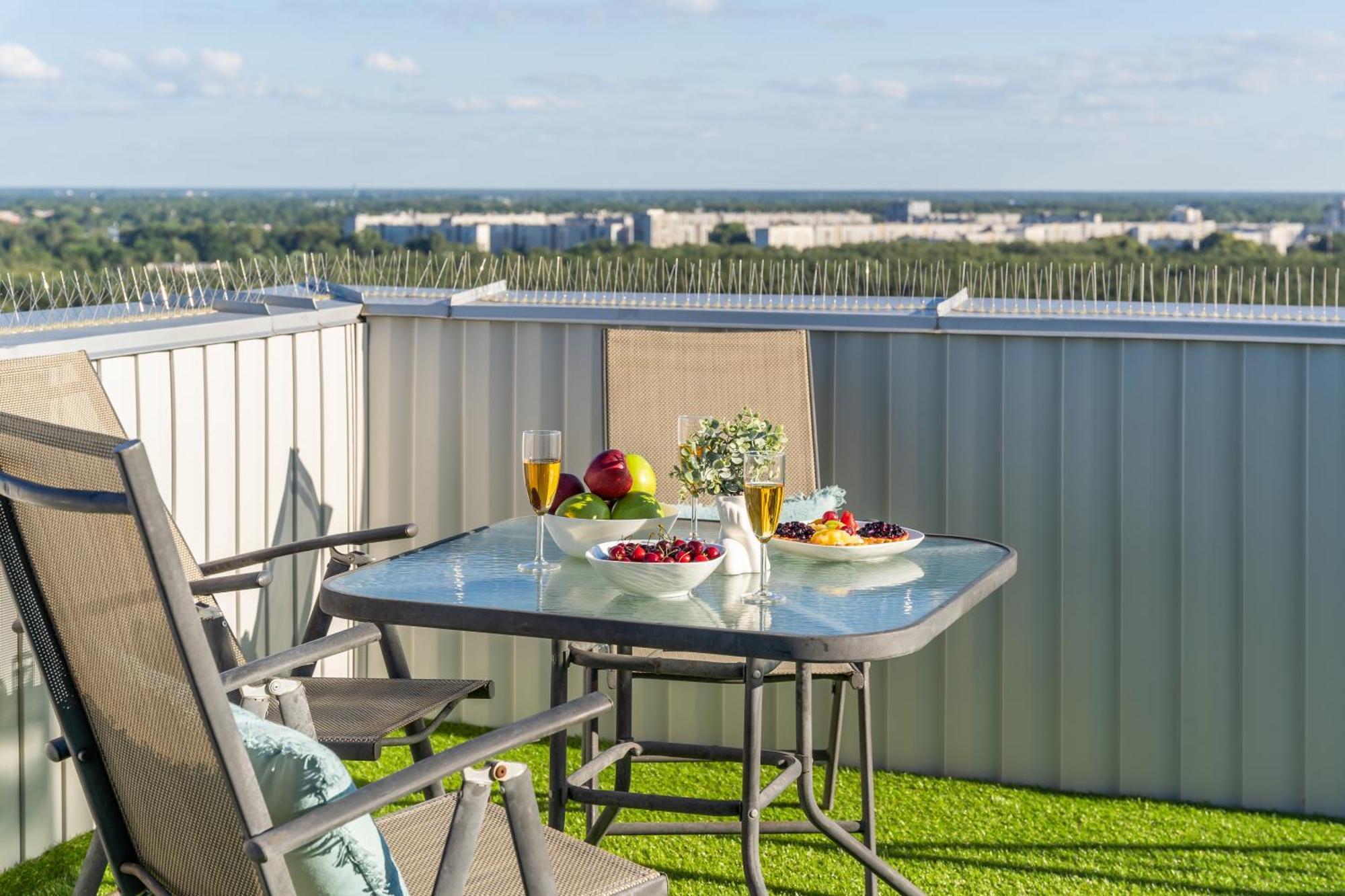 Skypenthouse & With Free Parking * 里加