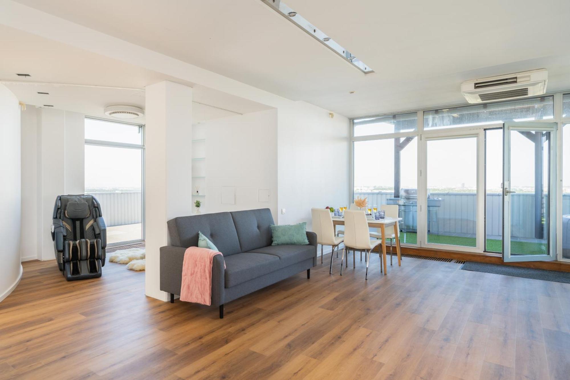 公寓 Skypenthouse & With Free Parking *