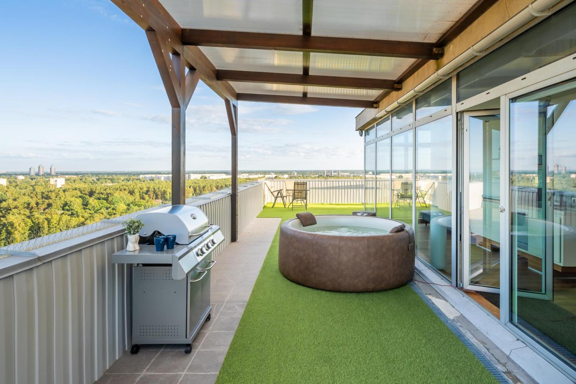 Skypenthouse & With Free Parking Apartamento *